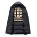 New Black Gold Down Men's Long Jacket Winter Thickened Work Clothes Hooded Warm Casual Wear_viptrois.com