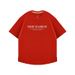 Fashionable, casual, loose, high street ruffian, handsome, versatile round neck pullover with printed pure cotton,_viptrois.com
