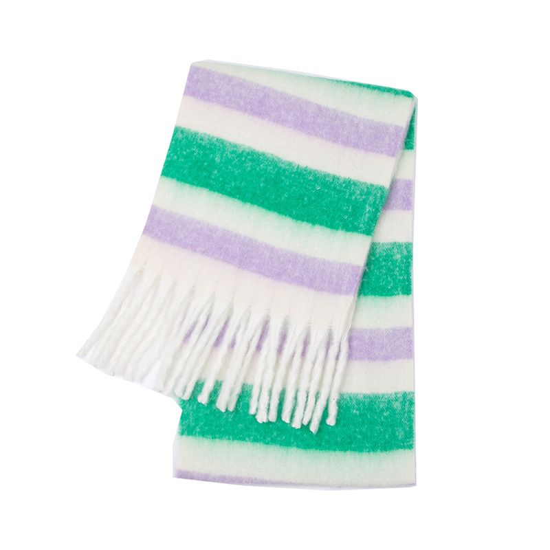 Unisex Scarf with fringes and fringes_viptrois.com