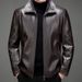 Autumn And Winter Styles With Plush And Thick Leather Jacket, High Collar For Warmth And Fashion, Versatile For Daily Use_viptrois.com