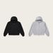 Boxy Cropped Hoodie – 540GSM Heavyweight Oversized Zip-Up Unisex Sweatshirt With Drop Shoulder_viptrois.com