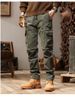 Men's Stylish Cargo Pants - High Street Loose Fit Utility Trousers With Multi-Pockets, Durable & Comfortable (Black, Gray, Army Green, Khaki)_viptrois.com