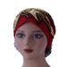Sunflower Lace Headscarf – Fashionable Sequin Bao Tou Hat For Women (Breathable White Hair Cover, Internet Celebrity Style)_viptrois.com