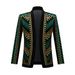 Men's Clothing Velvet Heavy Embroidery Suit Jacket Nightclub Bar Trendy Men's Performance Clothes Dance Singer Dress_viptrois.com