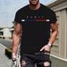 Cross-border European And American Size Best-selling Men's T-shirt, Round Neck, Short Sleeve, Quick-dry, Casual,_viptrois.com