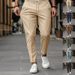 Men’s Slim-Fit Chino Pants – Business Casual Trousers With Stretch Fabric & Wrinkle-Resistant Finish (Navy/Black/Khaki/Olive)_viptrois.com