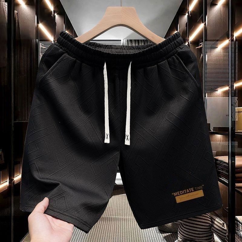 Men's Plus Size Shorts Summer New Style Trendy Loose Fit Sporty Casual Five Point_viptrois.com