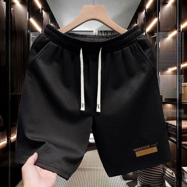 Men's Plus Size Shorts Summer New Style Trendy Loose Fit Sporty Casual Five Point_viptrois.com