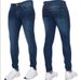 men's tight and trendy simple classic stretch jeans_viptrois.com