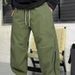 Double-Layer Fleece-Lined Winter Pants – Windproof Thermal Workwear Joggers For Men & Women (Black/Grey/Army Green)_viptrois.com