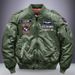 Men's Balance Embroidered Puffer Jacket - Minimalist Streetwear Coat With Geometric Design, Lightweight Winter Outerwear_viptrois.com