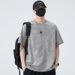 Men's Summer Short Sleeve T-Shirt Tie Dye Print Loose Fit Versatile Fashionable Trendy Brand Thin Top for Casual Wear_viptrois.com