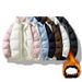 Men's Winter Couple Stand Collar Thickened Warm Color Block Cotton Coat Trendy Brand Plus Size Puffer Jacket_viptrois.com