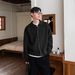 Nordmann Autumn Winter Thickened Sweater Jacket For Men, Solid Color, Loose Fit, Stylish And Casual Lazy Knitted Cardigan, Unisex_viptrois.com