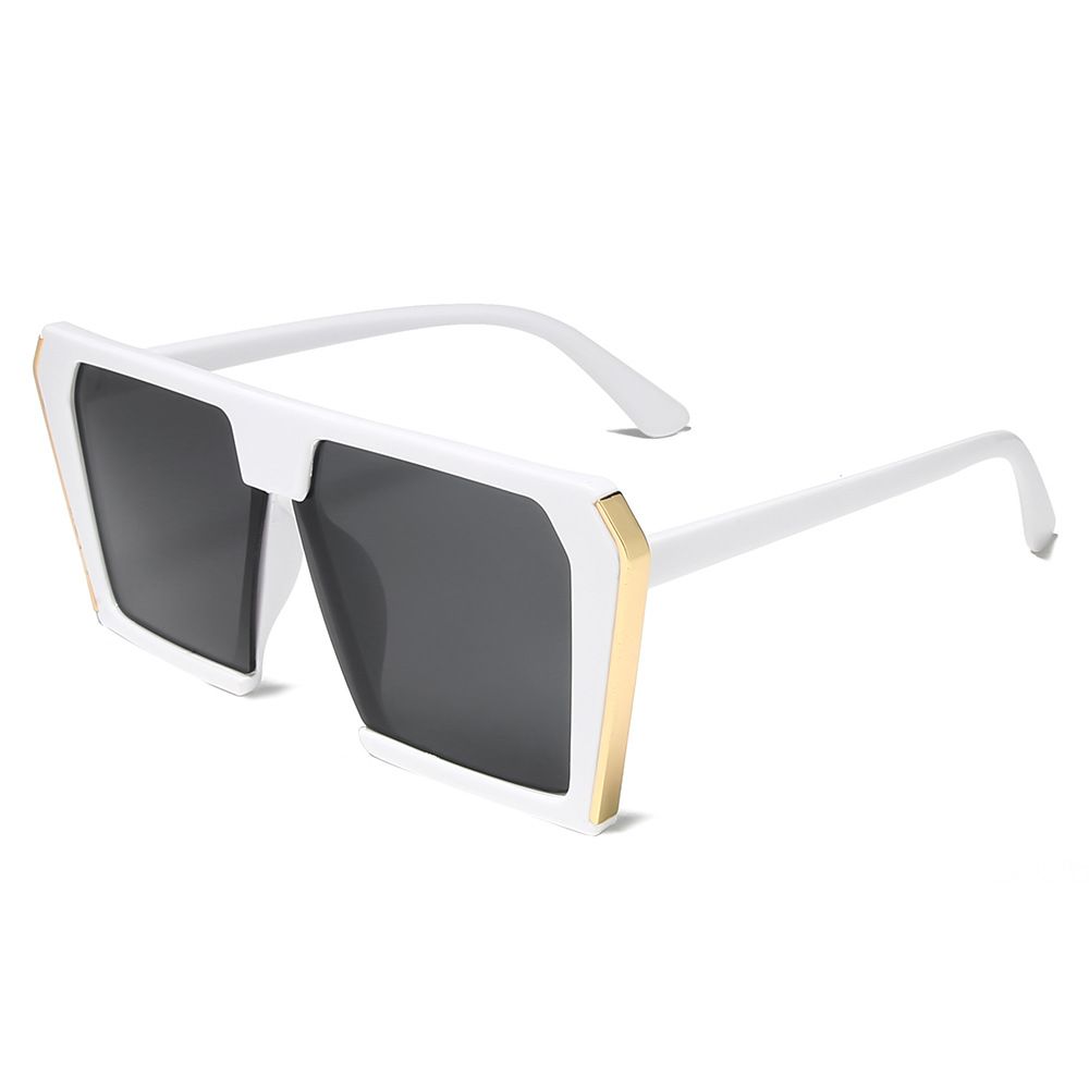 Pink Square Sunglasses For Women & Teens - Large Frame UV Protection (Parent-Child Matching Set)_viptrois.com