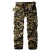 Men's Cotton Camouflage Cargo Pants Straight Leg Loose Casual Pants Wear Wear Wear Pants Men_viptrois.com
