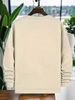 Spring And Autumn Men's Casual Loose Simple Fashion A Letter Print Round Neck Long Sleeve Hoodie_viptrois.com