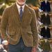 Men's Clothing winter hot selling men's jackets Corduroy solid color hot selling suit jackets for men_viptrois.com