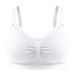 (Pack of 3) Breastfeeding Bra Open Buckle No Steel Ring Underwear Pregnant Women Gather Nursing Bra with Breast Pad_viptrois.com