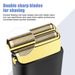 Floating Double Net Detachable Washable Blade Head Electric Shaver Hair Clipper Portable Long Battery Life Razor_viptrois.com