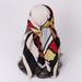 Summer New Square Scarf 90cm Geometric Print Scarf Neck Protection Decoration Shawl Women's Versatile Sunscreen Scarf_viptrois.com
