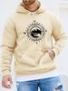 Men's Autumn And Winter Casual Fashionable Loose Hooded Sweatshirt With Compass And Mountain Print Warm Long Sleeved Pullover_viptrois.com