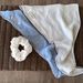 Korean Style Thin Striped Triangle For Women Summer Beach Vacation Fashionable Sun Protection Breathable Headband Silk_viptrois.com