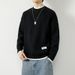 Men's Clothing Autumn And Winter New Loose Casual Half Turtleneck Long Sleeve Bottoming Shirt Men's All Match Knitted Sweater_viptrois.com