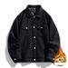 Men's Clothing new lambskin collar corduroy men's jacket men's winter warm loose versatile cotton jacket men_viptrois.com