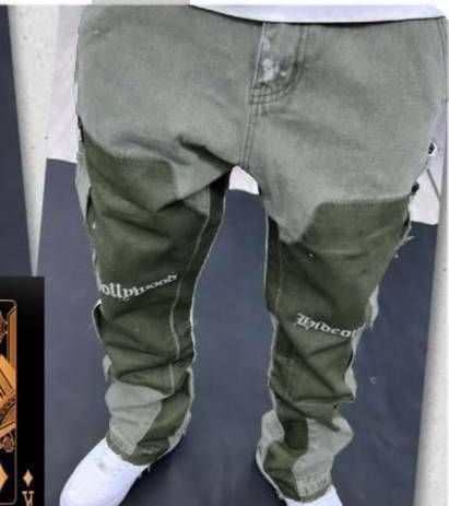 Men's Clothing Jeans Retro Wasteland Old Vibe Flared Cleanfit Lumberjack Jeans Men_viptrois.com