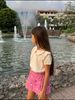 Mother & Kids 2024 New Summer Girls Suit Cute Love Embroidered Short Sleeves Plus Shorts Two-piece Suit_viptrois.com