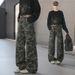 American Retro Camouflage Workwear Casual Pants Pocket Design Loose Straight Leg Autumn Men's Vibe Versatile Pants_viptrois.com