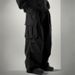 Men's Clothing Large Size Retro Autumn And Winter Functional Style Loose Wide Leg Casual Pants Large Pocket Overalls Men's Stacked Feeling_viptrois.com