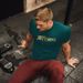 Men's Fashion New Spring Sports Short Sleeved T-shirt, European And American Plus Size Breathable Training Suit_viptrois.com