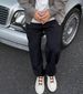 Men's Clothing Autumn New ABC Urban Commuter Pants, Slightly Tapered, Flowy, Stretch, Loose Fit, Casual Pants, Men's Long Pants_viptrois.com