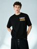 Relaxed Fit Minimal Chest Logo Cotton T-Shirt Men's Everyday Casual Streetwear Tee_viptrois.com