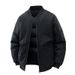 Men's Clothing Customized Thickened Cotton Coat For Men Winter Baseball Collar Solid Color Loose Cotton Coat Couple Style Warm Cotton Coat_viptrois.com