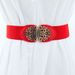 Korean Style Fashion Versatile Women's Elastic Narrow Ladies Decorative Dress Thin Black Belt Trendy Waist Cincher_viptrois.com
