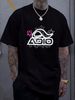 ADIO Bam Margera HIM Heartagram Bamagram Skateboard Shoe Co. Repro T-Shirt Designer Clothes Fashion Stylish Slightly Casual Versatile Comfortable_viptrois.com