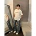 Men's High-quality Round-neck Pullover Short-sleeved T-shirt_viptrois.com
