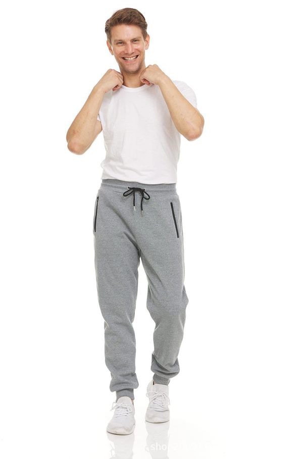 Men's Slim Fit Jogger Pants With Zipper – Casual Running Sweatpants (5 Colors, S-XXL) Men's Clothing_viptrois.com