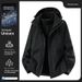 Pulse High-Ed Three-i-Oe Workwear Custom Prited Eterprise 4S Store Autum Witer Waterproof Detachable Jacket For_viptrois.com