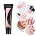 Arte Clavo 15ml Jelly Nail Extension Gel Pink White Clear Quick Building Soak Off UV LED Gel Nails Finger Extensions Nail Art_viptrois.com