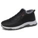 Women's Shoes Cotton Shoes For Women Winter New Shoes For Women Foreign Trade Couple Walking Shoes Plus Velvet Thickened Unisex Snow Boots For Women_viptrois.com
