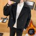 Loom Loom Trench 2025 New Spring And Autumn Winter Men's Coat Trendy Versatile Stylish Woolen Jacket Overcoat For Men_viptrois.com