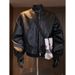 Men’s Vintage Cracked PU Leather Jacket – Retro Biker Style With Ribbed Hem Windproof & Abrasion-Resistant, Short-Length Design_viptrois.com