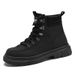 European Warm Series British Style Men's Leather New High-top Thick-soled Solid Color Martin Fashion Trend Outdoor Work Boots_viptrois.com