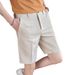 Men's Summer Casual Shorts High Quality Luxury mid Length Five Point Dress Pants Versatile Thin Suit Pants_viptrois.com