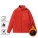 Loom Men's Fleece Autumn Winter Double-Sided Thickened Stand Collar Sweatshirt Windproof Warm Loose High-End Feel Jacket_viptrois.com