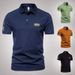 Men's Clothing High Quality Free Ironing Embroidery Men's Polo Shirt Short Sleeved Tops Summer High_viptrois.com